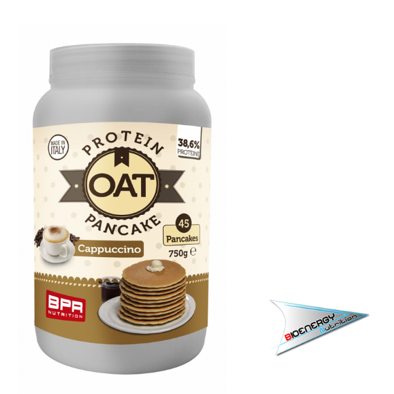 Bpr Nutrition-OAT PROTEIN PANCAKE (Conf. 750 gr)   Cappuccino  